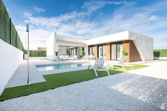 Modernas Villas de una sola planta con piscina privada – Cal - foto 5