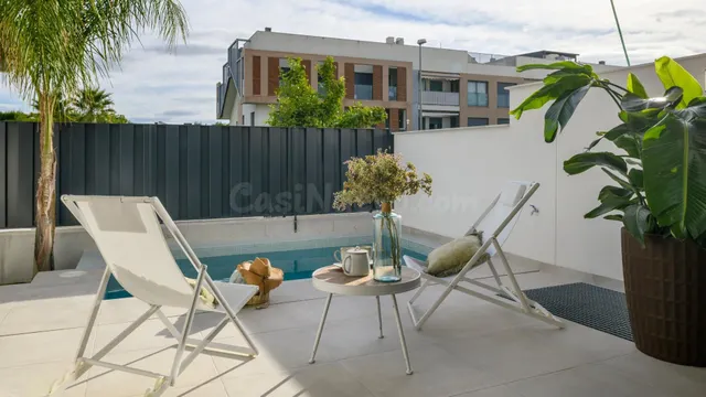 3ª FASE Atrio Residencial. Chalets adosados con piscina en G - foto 2