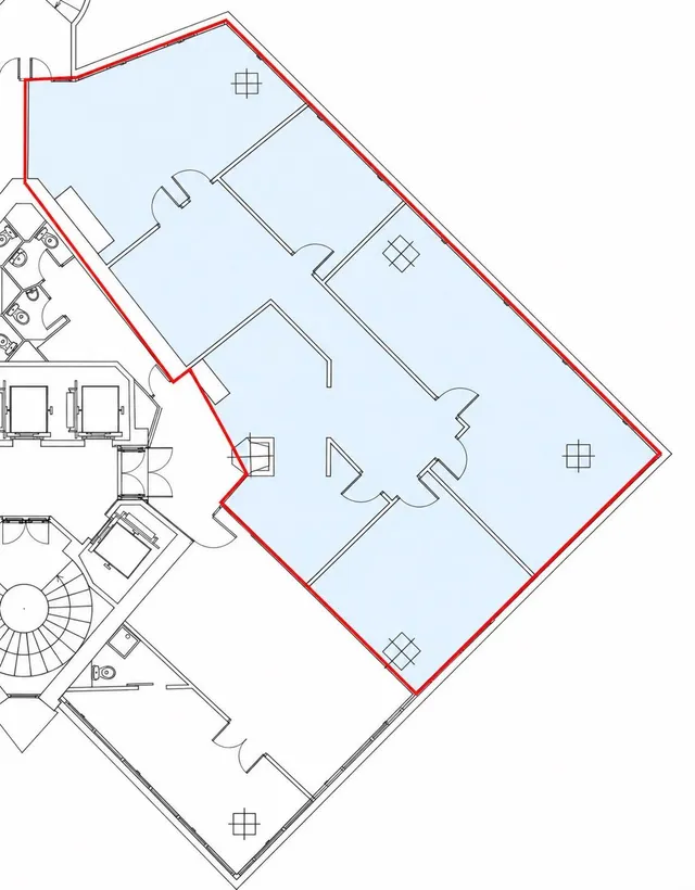 Oficina reformada en la 10.ª planta – Drassanes, Barcelona — 13