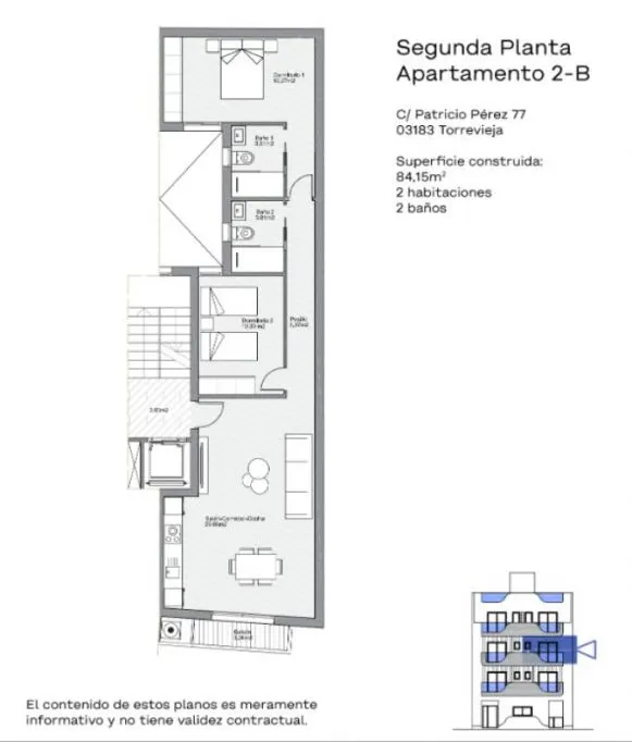 Apartamento 2 habitaciones 104m² en venta - torrevieja — 11