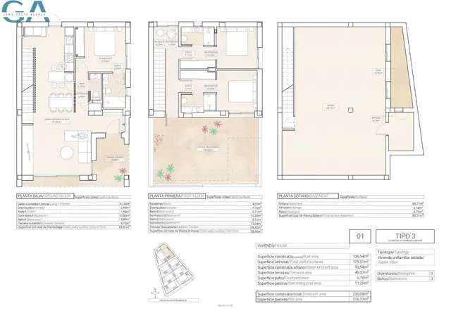 VILLA DE OBRA NUEVA EN HONDON DE LAS NIEVES — 27