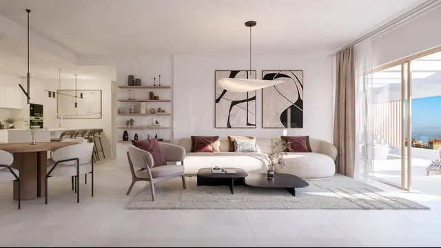 Exclusivo ático con solárium y vistas al mar en venta en Gua - foto 4
