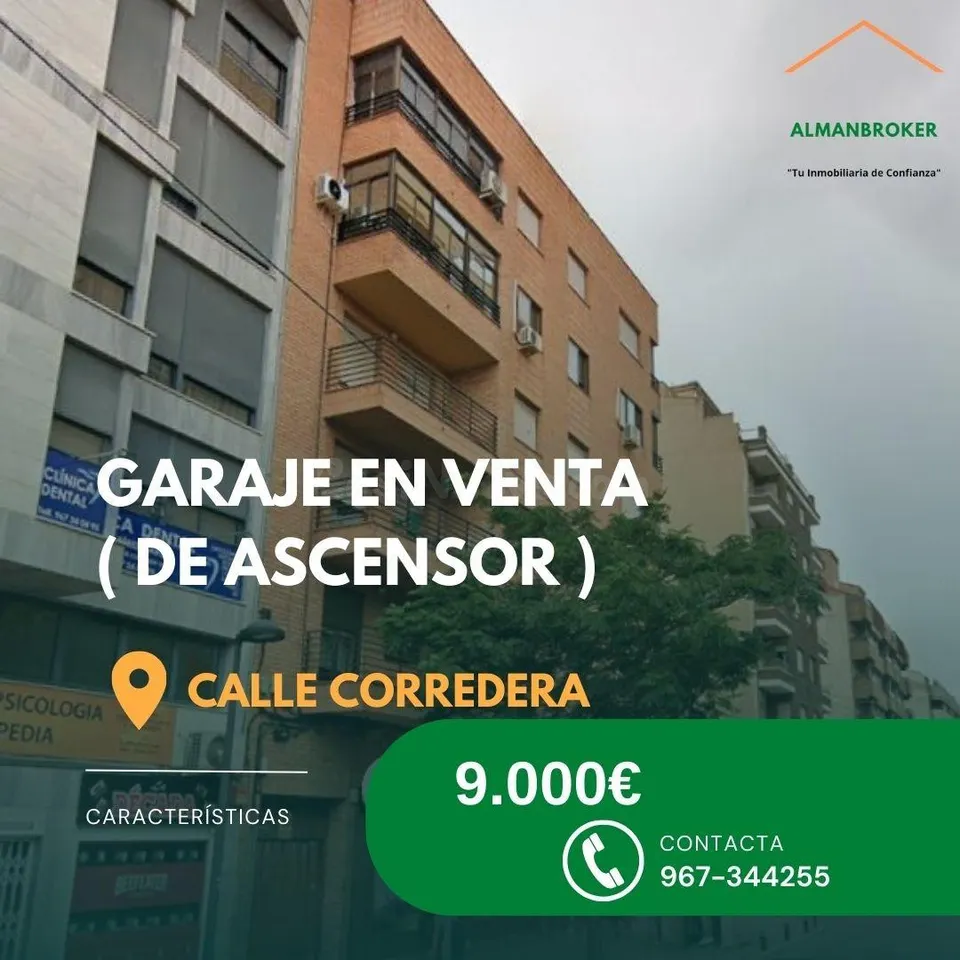 Garaje 22m² en alquiler - Centro