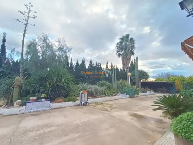 Chalet con piscina en Jubalcoi, Elche — 4