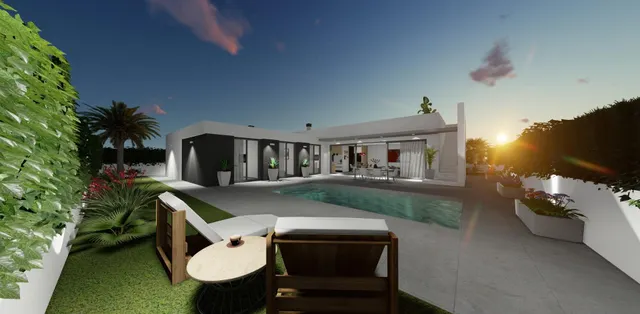 VILLAS DE OBRA NUEVA SAN JUAN DE LOS TERREROS, ALMERIA — 12