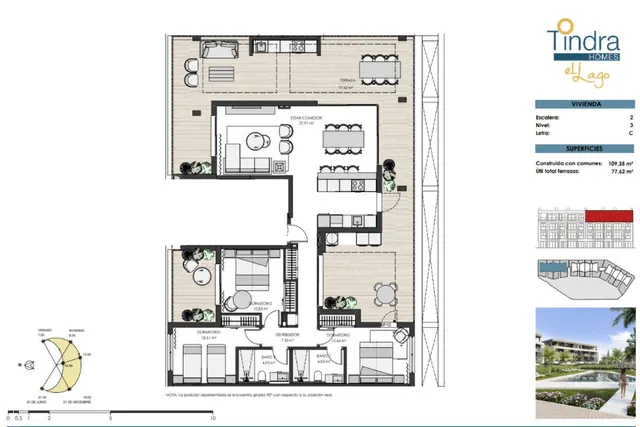 Apartamento 3 habitaciones 109m² en venta - Dolores de Pacheco-Santa Rosalía — 14
