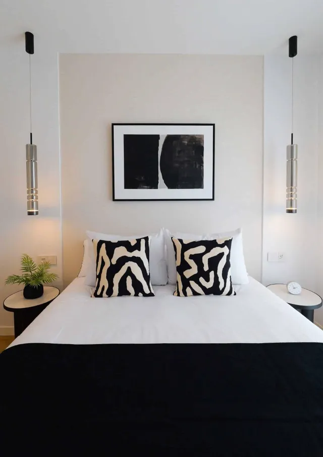 Apartamento 1 Dorm. de Lujo en Primerisima Linea con Vistas Piscina Parking y Gimnasio — 11