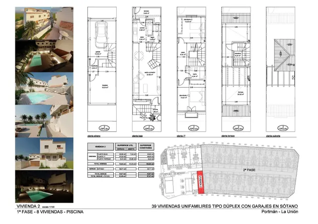 Casa 2 habitaciones 143m² en venta - Portmán — 21