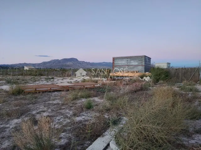 SE VENDE PARCELA CON ALBERGUE EN ZONA HUERTA MAYOR EN ASPE - foto 4