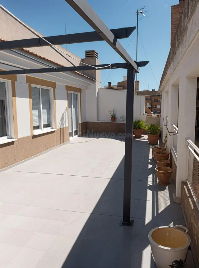 Ático dúplex de 4 habitaciones en el centro con terraza XXL 