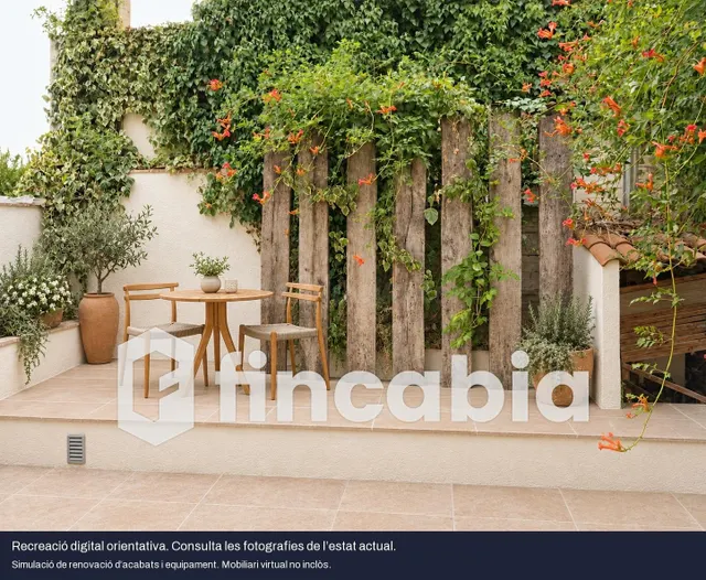 Casa para reformar con patio, balcones y local en Breda - foto 4