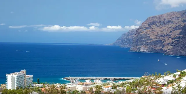 Tenerife Sur: Los Gigantes Atico con vistas terraza y solarium de 80 metros — 11