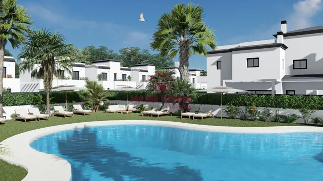 BUNGALOWS DE 3 DORMITORIOS EN RESIDENCIAL EXCLUSIVO EN GRAN ALACANT! — 2