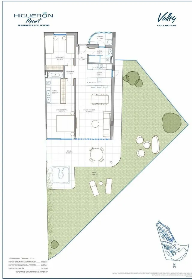Apartamento 2 habitaciones 89m² en venta - Centro — 2