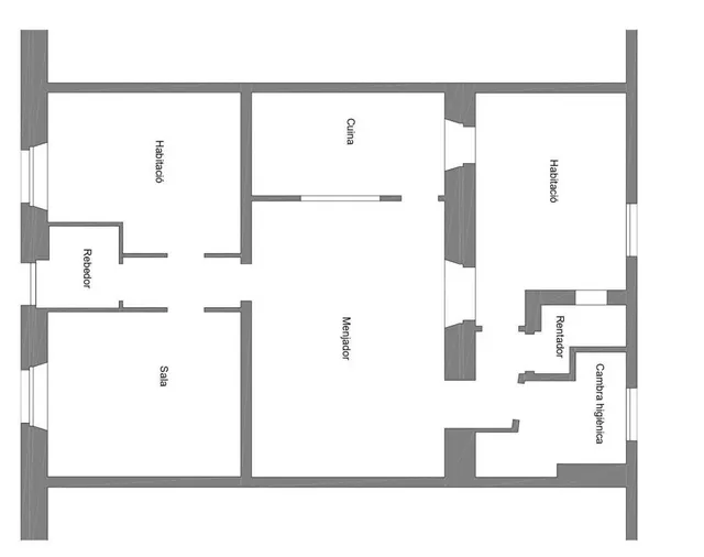 Desde 353 € al mes -  estudio de financiacion gratis - casa de planta baja en Cardona con 3 hab. dobles y terraza — 14
