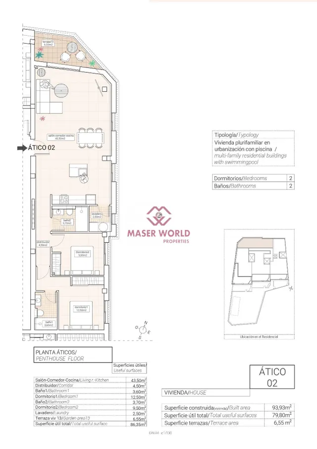 Exclusivos Apartamentos de Obra Nueva con Vistas a los Viñedos en Hondón de las Nieves — 9