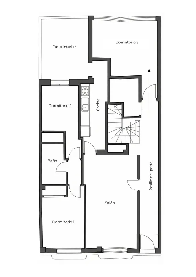 Apartamento 2 habitaciones 66m² en venta - Centro — 23