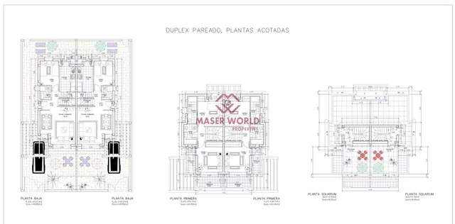 Modernas villas adosadas con vistas al mar en Puerto de Mazarrón — 40