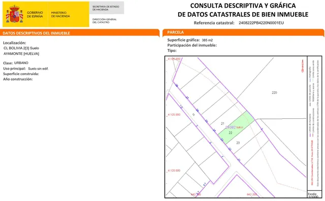 Parcela edificable en Calle Bolivia, Ayamonte — 13