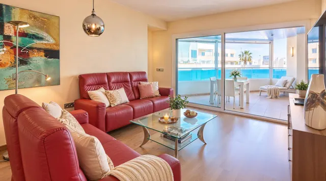 Altea, primera línea: el mediterráneo no es la vista. es la pared principal!! — 25