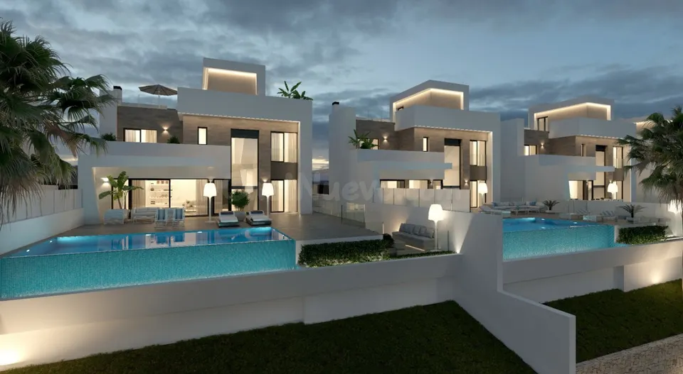 Nuevas villas de lujo en construcción Finestrat