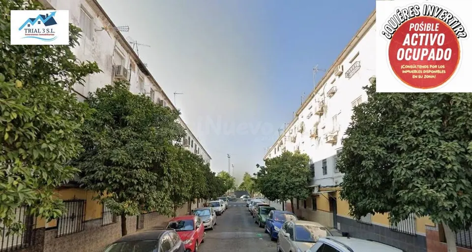 Cesión de Remate en Sevilla: Piso de 44 m² sin ocupación