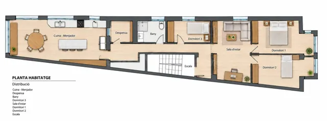 Piso para reformar a tu gusto - 3 dormitorios - 3 calles - Ventanas nuevas — 2