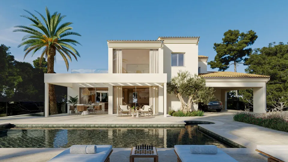 Villa de lujo en Nova Santa Ponsa – Elegancia y exclusividad en Mallorca