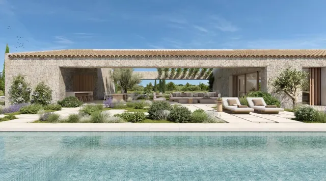 Terreno con proyecto y licencia para villa de lujo en Alcúdi - foto 2