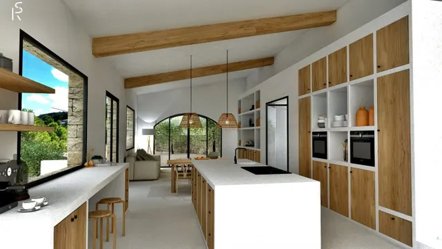 Casa de campo con proyecto para la construcción de una vivienda de 143m2 — 18
