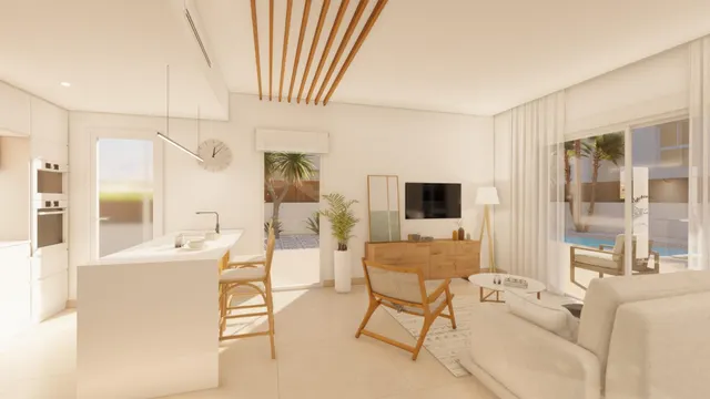 VILLA INDEPENDIENTE DE NUEVA CONSTRUCCIÓN DE 3 DORM. EN PILAR DE LA HORADADA — 4