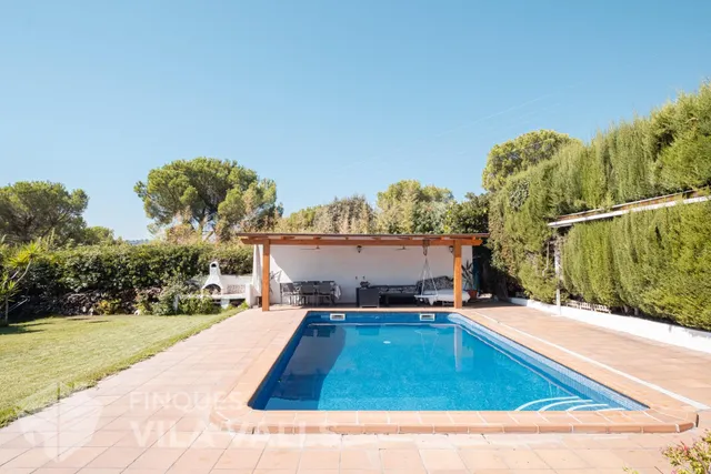 Casa 4 vientos con piscina y jardín en Can Barri, Bigues i Riells — 21