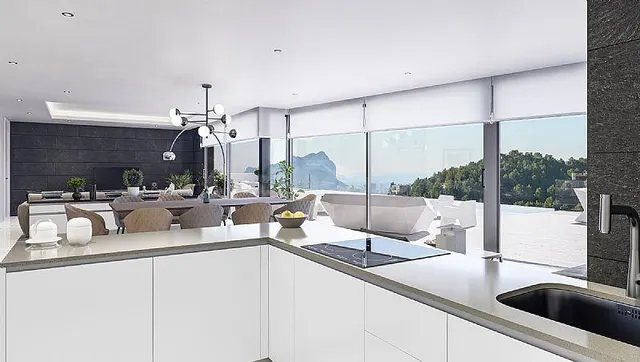 VILLA DE LUJO DE OBRA NUEVA EN BENNISA - foto 5