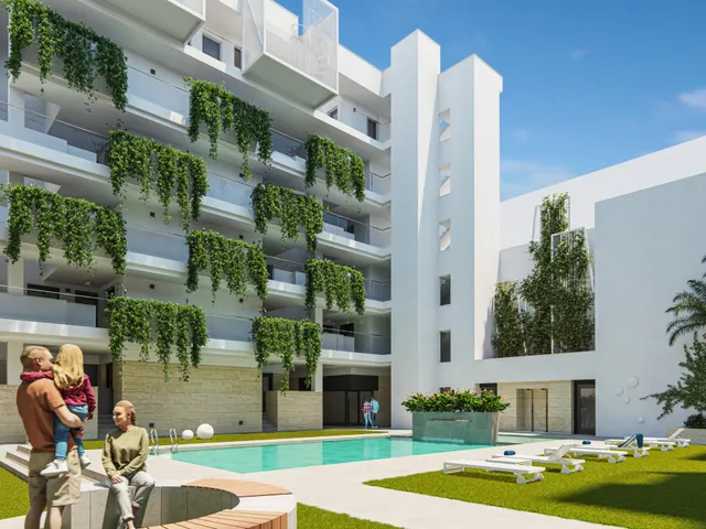 Apartamentos de 2 dormitorios con vistas al mar en un nuevo complejo residencial en Torrevieja. — 3