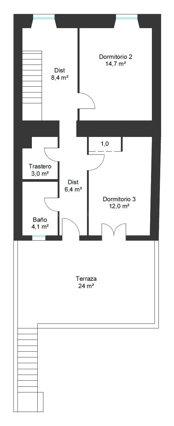 Casa de Pueblo en Santa María - foto 3