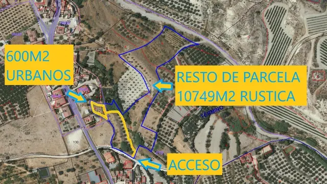 Amplio Terreno Urbano con Agua y Vistas Espectaculares en Ce