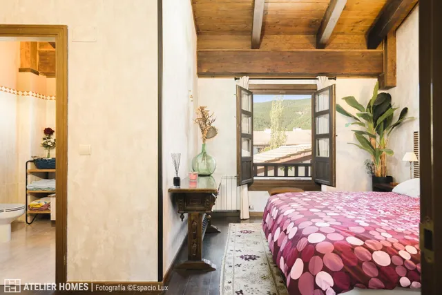 Chalet adosado con jardín y porche acristalado en Urbanización Lomas de Badaguás — 21