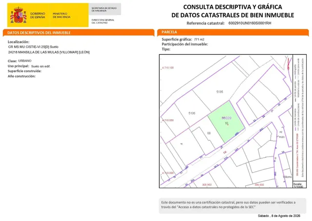 TERRENO URBANO EN VILLOMAR - foto 2