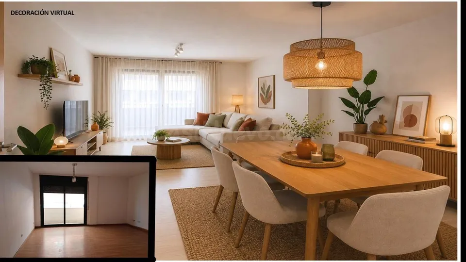Amplio Piso con 3 habitaciones en Av. Catalunya