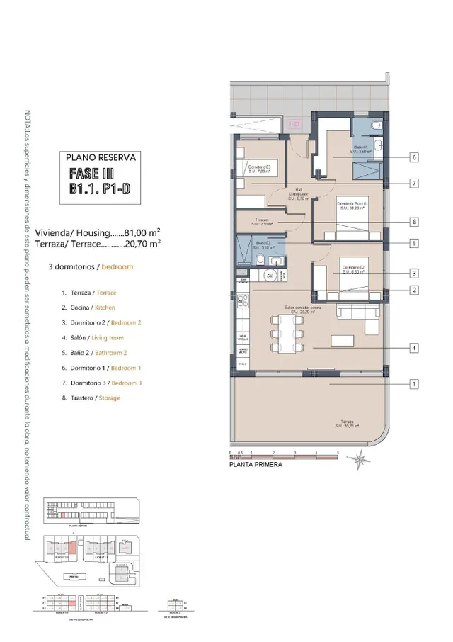Complejo residencial de nueva construcción cerca de Serena Golf y el Mar Menor en Los Alcázares — 25