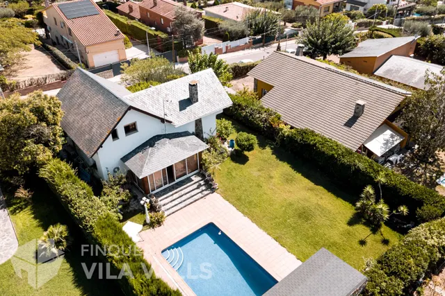 Casa 4 vientos con piscina y jardín en Can Barri, Bigues i Riells — 43