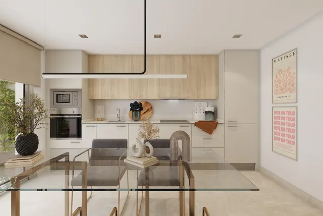Atico DUPLEX a ESTRENAR , con 3 dorm., amplia terraza y solarium, VISTAS AL MAR. En Mijas Costa, cerca del MAR, GOLF y MONTAÑAS!!! — 14