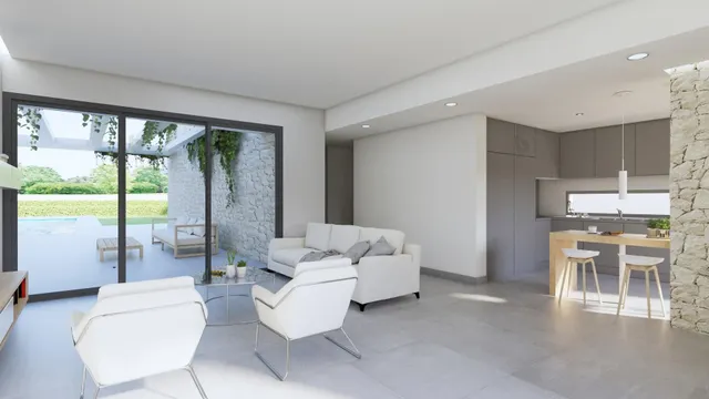 Preciosa villa independiente de 3 dormitorios en el campo de golf en Pilar de la Horadada — 4
