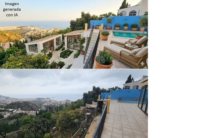 UNA VILLA SUSPENDIDA ENTRE EL CIELO Y EL MEDITERRÁNEO. - foto 4