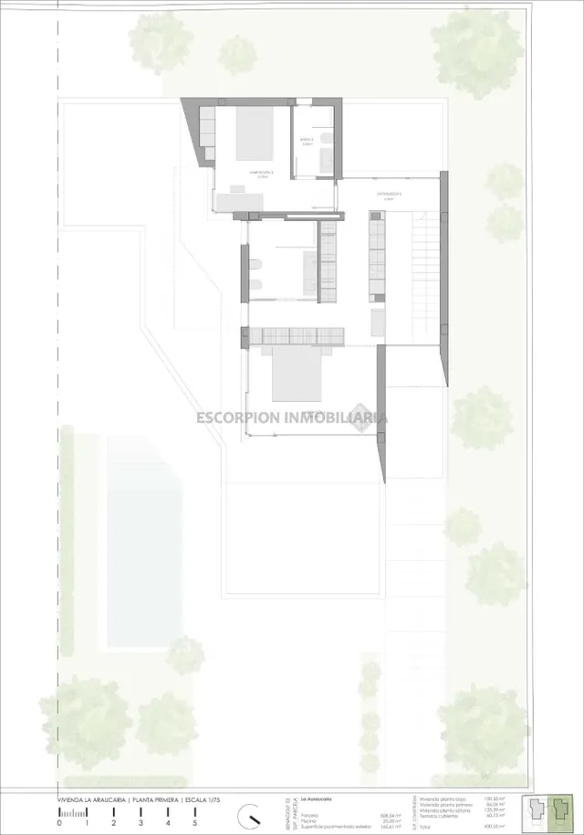 Promoción de obra nueva de dos viviendas unifamiliares en Torre en Conill con vistas al golf — 11
