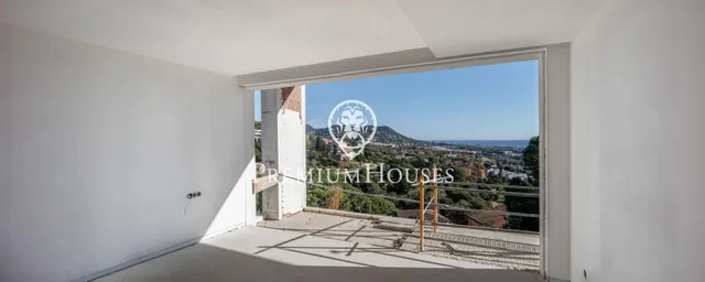 Obra Nueva en construcción en Premià de Dalt con vistas mar - Costa Barcelona — 15