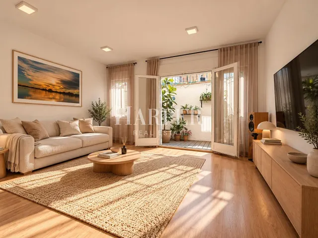 Luminoso piso con espacios exteriores privados en Eixample, Barcelona — 2
