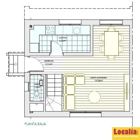 Chalet pareado con jardín en Argomilla de Cayón — 14