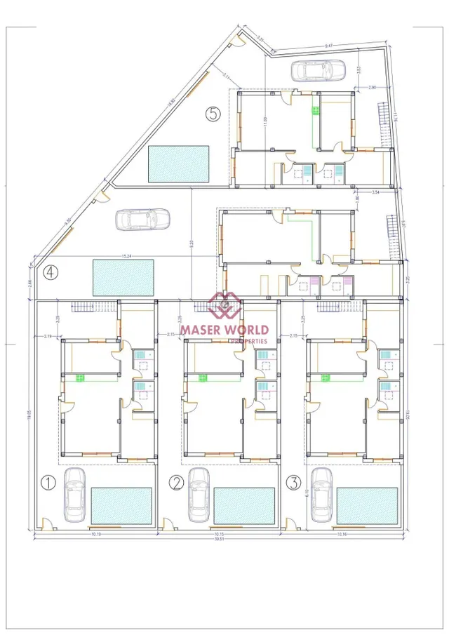 Villas de lujo de una sola planta con piscina privada en Balsicas, Murcia — 9