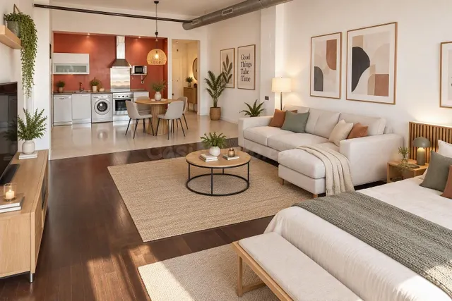 Loft ático con terraza privada de 30 m2, garaje y trastero